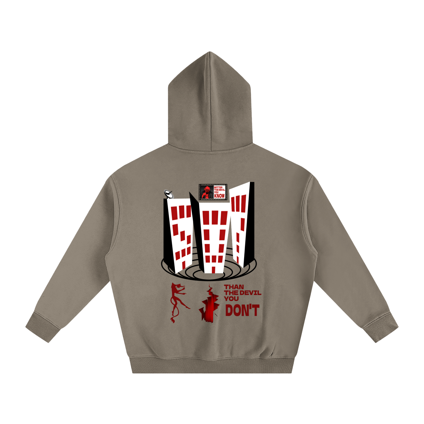 Oversize Fleeced Hoodie