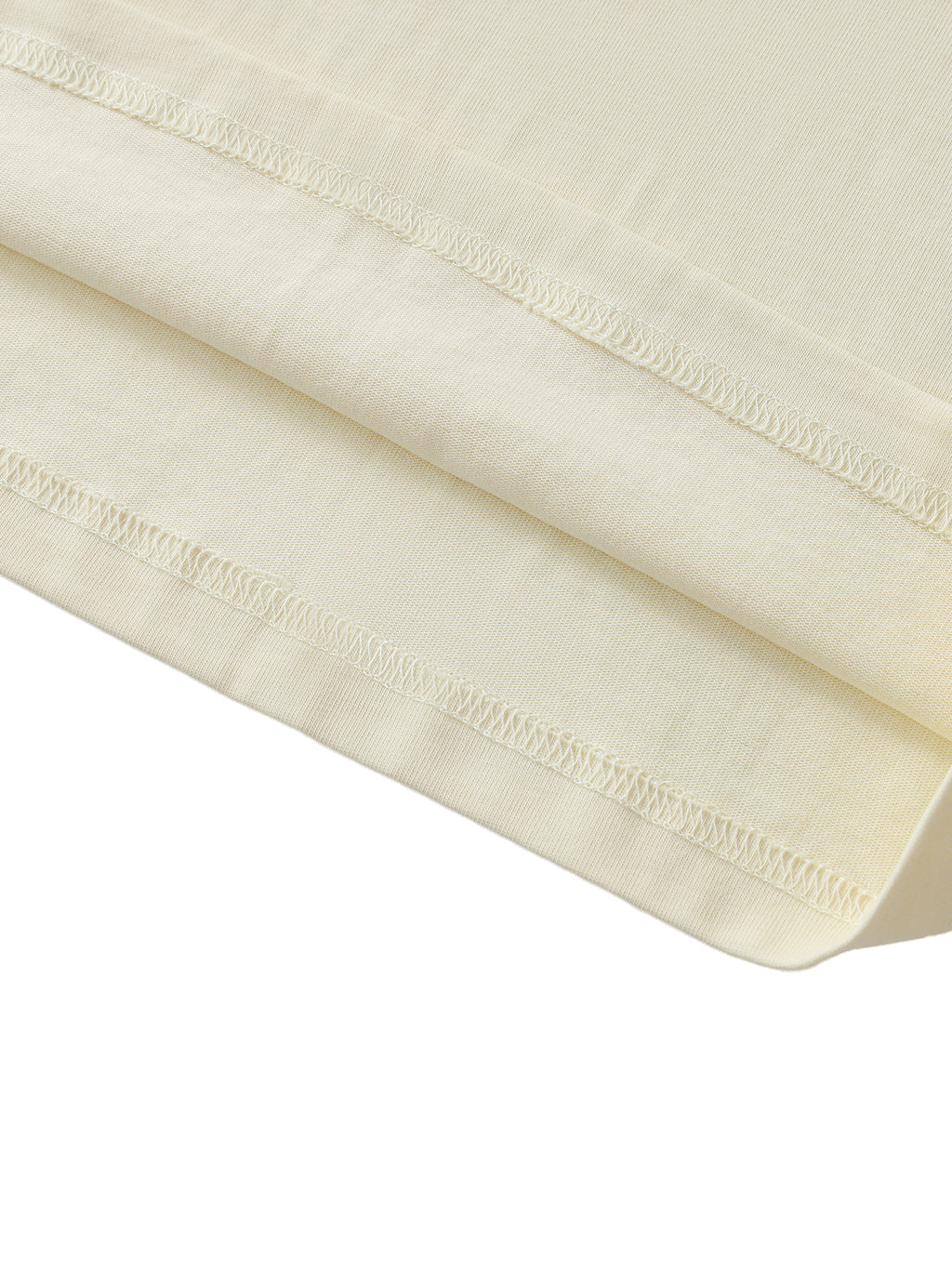 Oversized Contrast-Stitched Cotton Tee