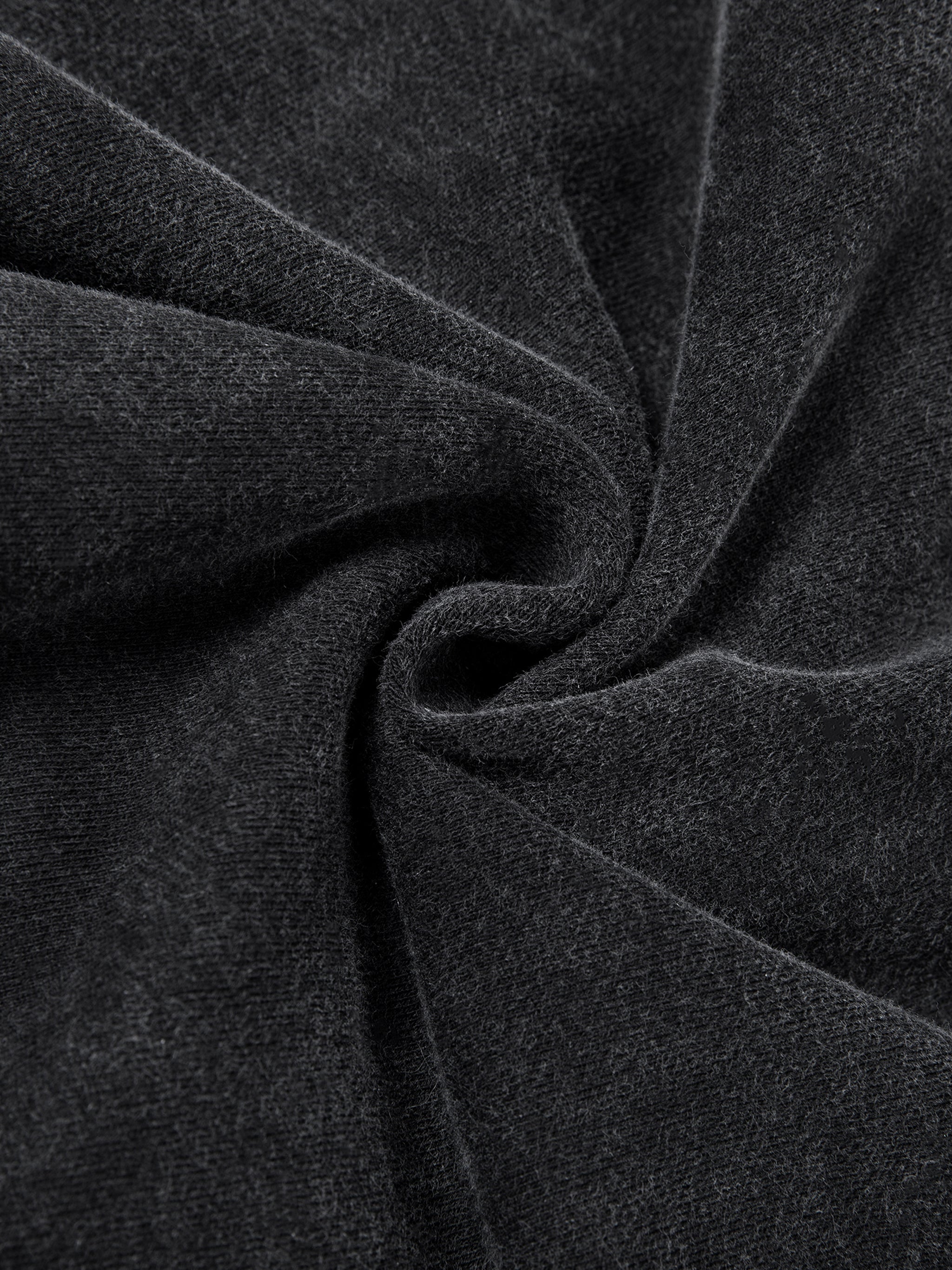 Vintage Washed Raw Edge Hoodie