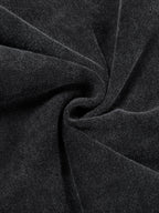 Vintage Washed Raw Edge Hoodie